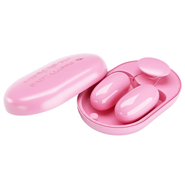 PRETTYLOVE Fun Box – вибриращи куршуми с дистанционно и USB зарядно