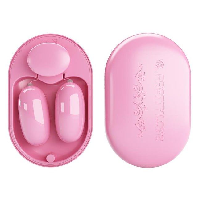 PRETTYLOVE Fun Box – вибриращи куршуми с дистанционно и USB зарядно