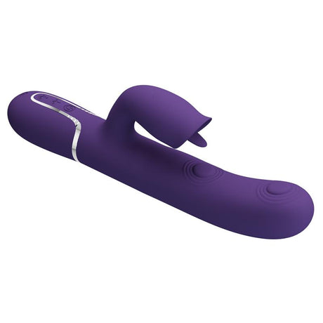 PRETTYLOVE Gigi Vibe – водоустойчив вибратор с два мотора и магнитно зареждане