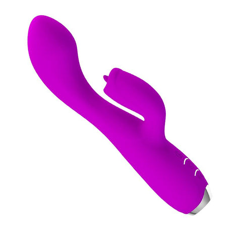 PRETTYLOVE Gloria Vibe with tongue USB – водоустойчив вибратор с 12 режима