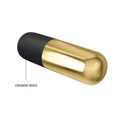 PRETTYLOVE Golden Mini Massager – компактен вибратор с 12 функции