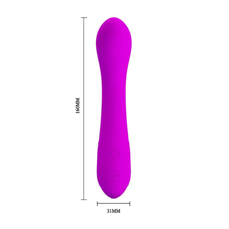 PRETTYLOVE Tony Purple – водоустойчив вибратор с 30 режима
