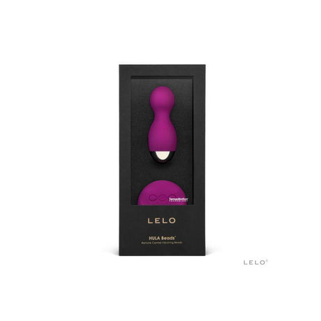 LELO HULA BEADS Deep Rose – дистанционно контролирани вибриращи топчета
