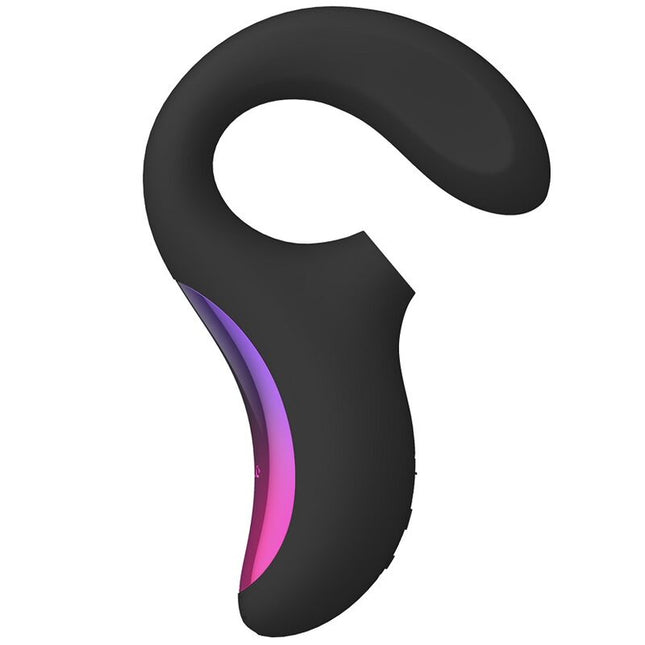 LELO Enigma – луксозен двоен стимулатор с вакуум и вибрации
