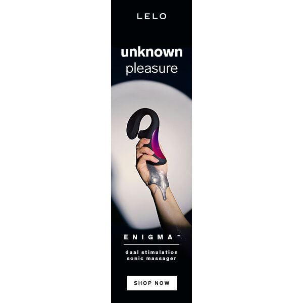 LELO Enigma – луксозен двоен стимулатор с вакуум и вибрации
