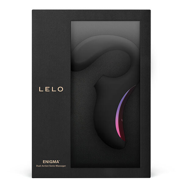 LELO Enigma – луксозен двоен стимулатор с вакуум и вибрации