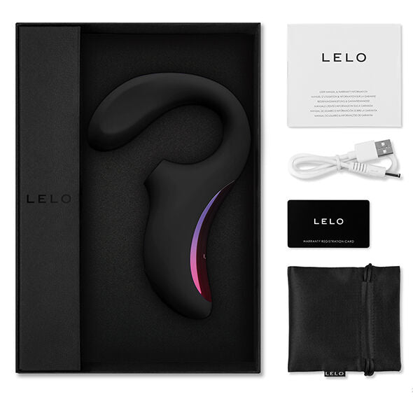 LELO Enigma – луксозен двоен стимулатор с вакуум и вибрации