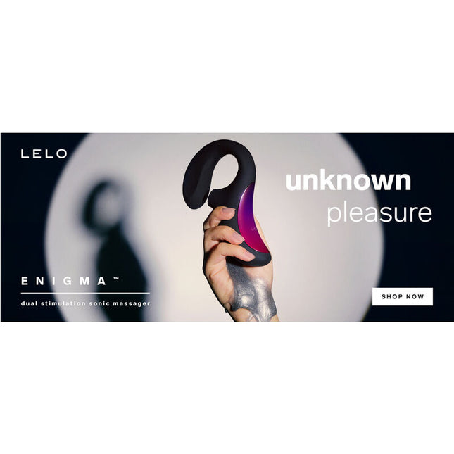 LELO Enigma – луксозен двоен стимулатор с вакуум и вибрации