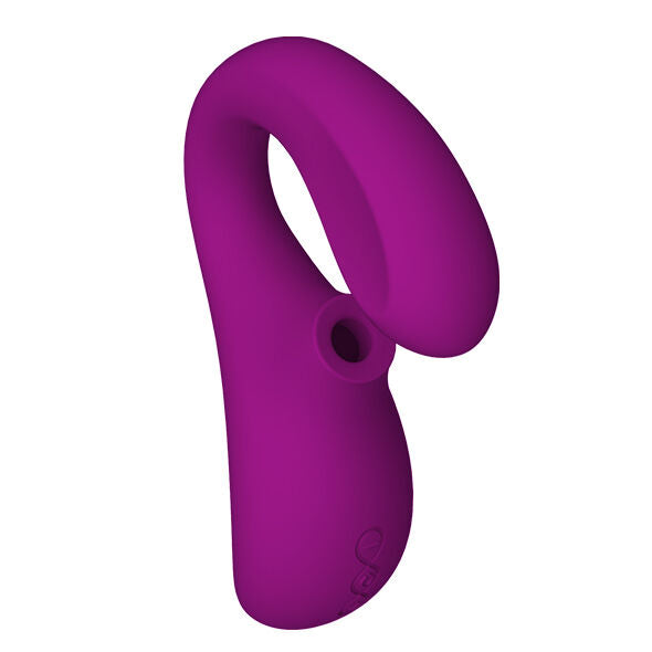 LELO Enigma – двоен масажор с вакуумна стимулация и G-точка