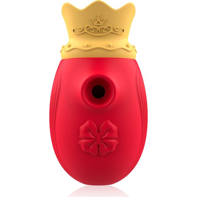 INTENSE - CLITORIS STIMULATOR 10 SUCTION AND LICKING MODES - RED