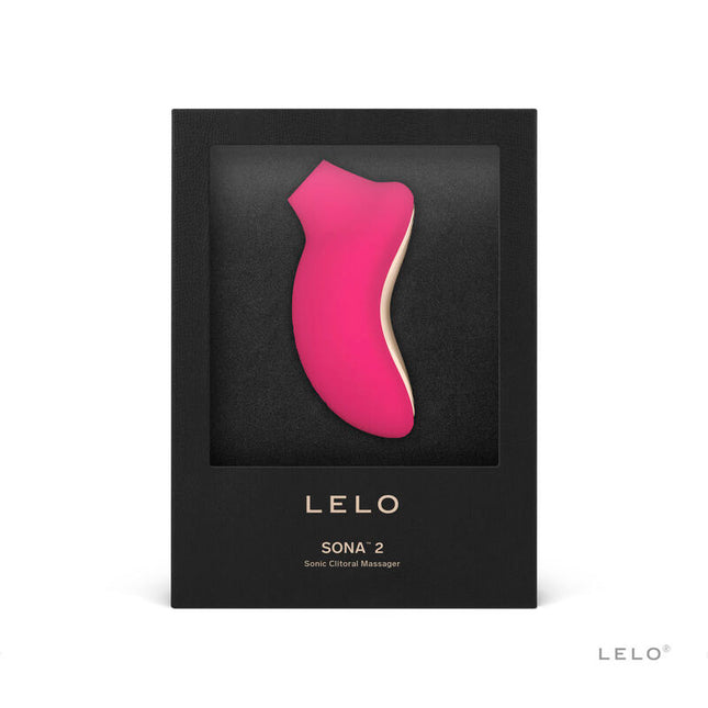 LELO SONA 2 Fuchsia – безконтактен стимулатор за клитора с вълнов масаж