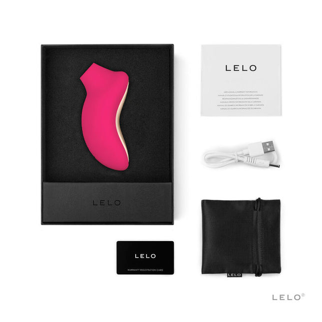 LELO SONA 2 Fuchsia – безконтактен стимулатор за клитора с вълнов масаж