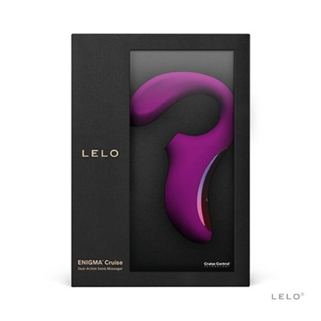 LELO Enigma Cruise – двоен стимулатор с Sonic технология, лилав