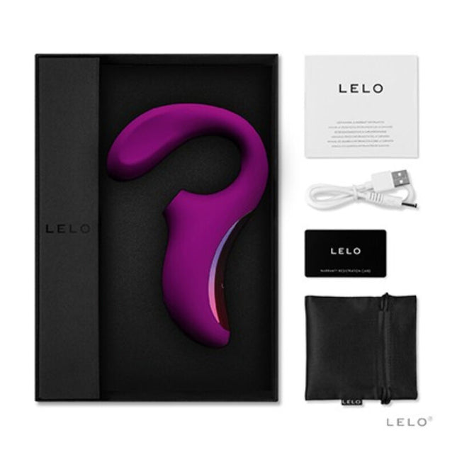 LELO Enigma Cruise – двоен стимулатор с Sonic технология, лилав
