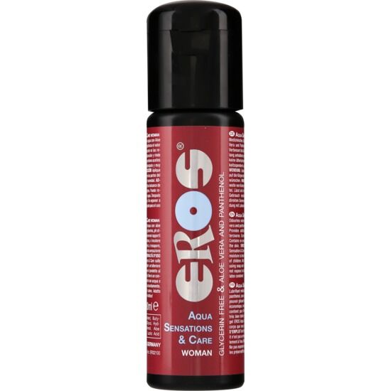EROS Classic Line Aqua Sensations & Care Woman – водна основа, грижа и комфорт 100 мл