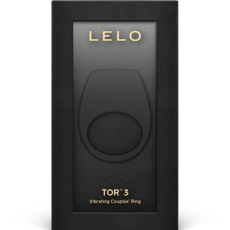 LELO TOR 3 Black – вибриращ пръстен с app контрол