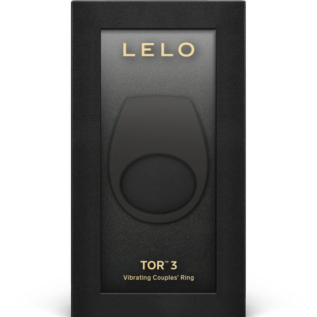 LELO TOR 3 Black – вибриращ пръстен с app контрол