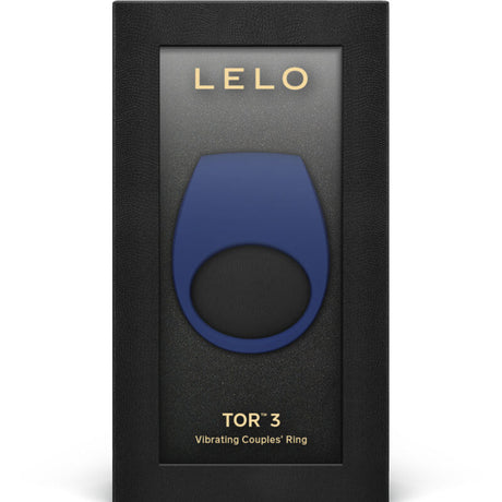 LELO TOR 3 Blue – Вибриращ пръстен с контрол през приложение