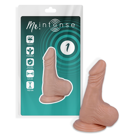 MR. INTENSE 1 Realistic Cock – реалистичен дилдо 14.6 x 3.5 см