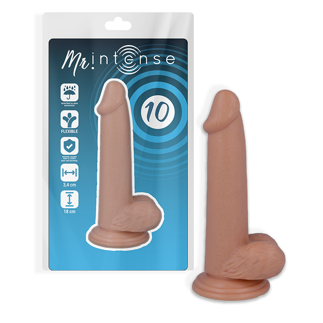 MR. INTENSE 10 – реалистично дилдо 18 см с вендуза