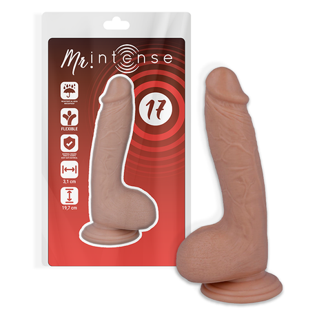 MR. INTENSE 17 – реалистично дилдо 19.7 см с вендуза
