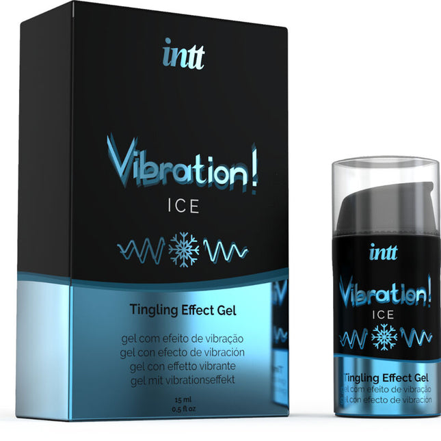 INTT Powerful Vibration Gel – стимулиращ гел с охлаждащ ефект 15 мл