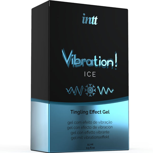INTT Powerful Vibration Gel – стимулиращ гел с охлаждащ ефект 15 мл