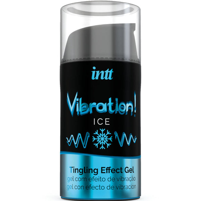 INTT Powerful Vibration Gel – стимулиращ гел с охлаждащ ефект 15 мл