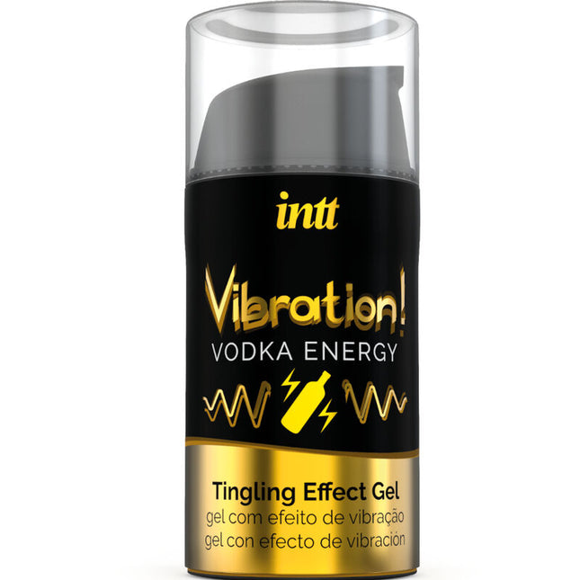 INTT Vibration Vodka – стимулиращ течен гел с вибрации, 15 мл