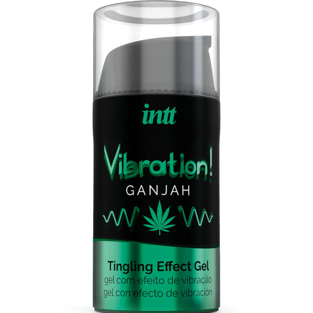 INTT Powerful Intimate Stimulant – течен вибриращ гел с канабис 15 мл