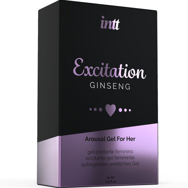 INTT Lubricants – стимулиращ гел с ефект на затопляне за интимна чувствителност
