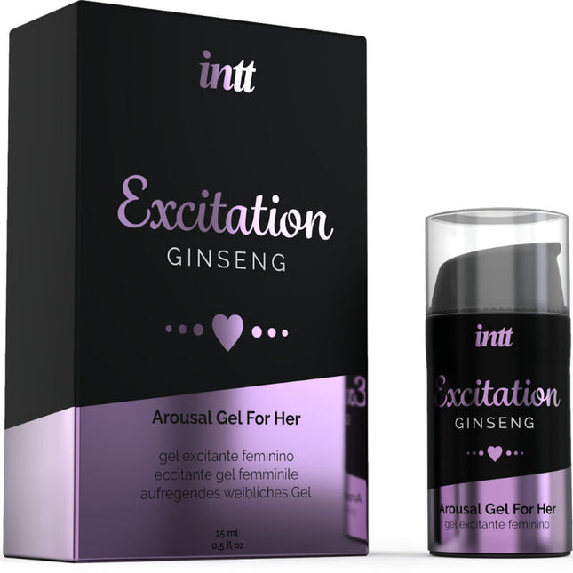 INTT Lubricants – стимулиращ гел с ефект на затопляне за интимна чувствителност