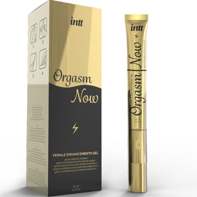 INTT LUBRICANTS Intense – стимулиращ гел с вибриращ апликатор