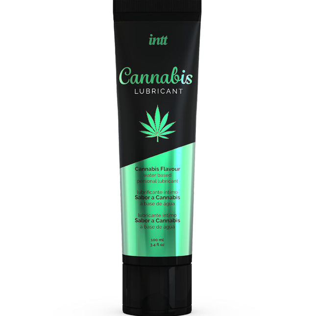 INTT LUBRICANTS Cannabis – водна основа лубрикант с аромат на канабис