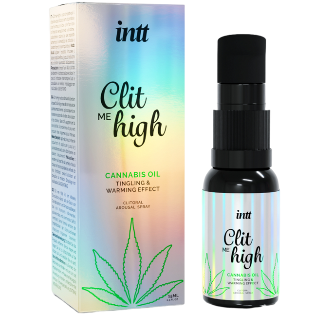 INTT RELEASES Clit Me High – стимулиращ спрей с канабисово масло 15 мл
