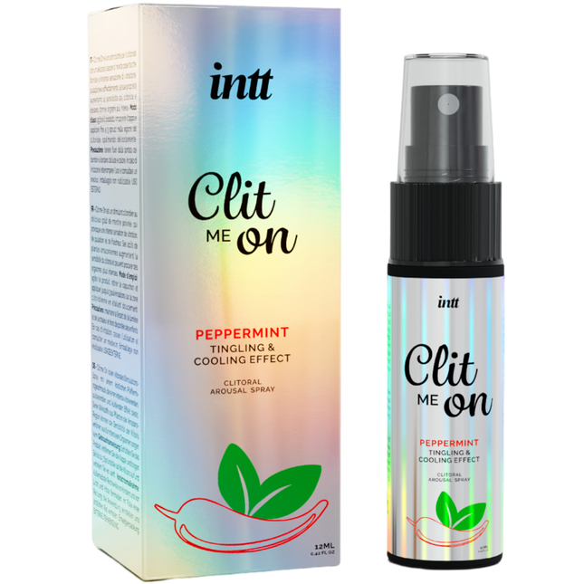 INTT RELEASES Clit Me On Peppermint 12 мл – спрей за интензивна стимулация