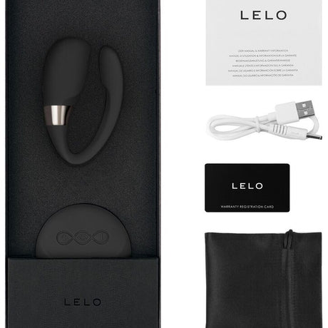 LELO Insignia Tiani 3 Black – дискретен масажор за двойки с дистанционно