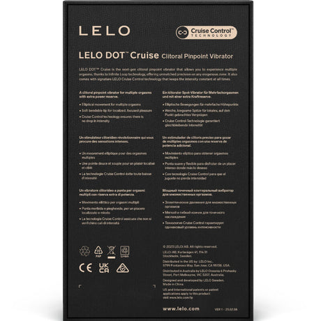 LELO DOT Cruise – прецизен клиторен стимулатор с Cruise Control