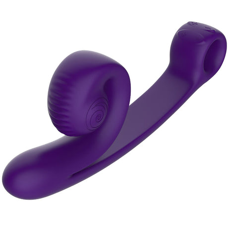 SNAIL VIBE Curve – ергономичен вибратор с две мотори и безжично зареждане