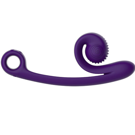 SNAIL VIBE Curve – ергономичен вибратор с две мотори и безжично зареждане
