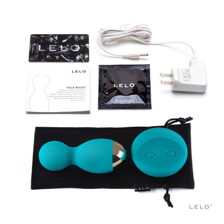 LELO Badge Blue Hula Balls – дистанционно контролирани вибриращи сфери