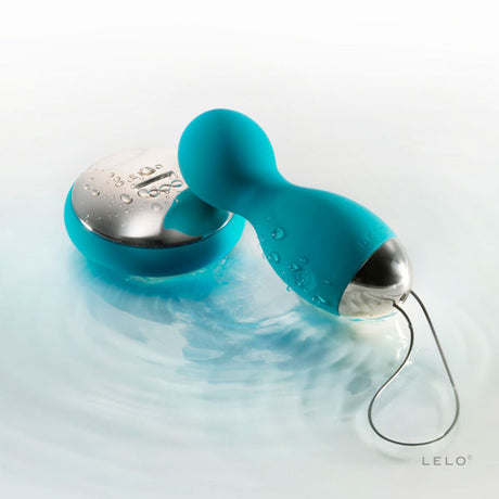 LELO Badge Blue Hula Balls – дистанционно контролирани вибриращи сфери