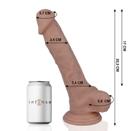 MR. INTENSE 28 - реалистично дилдо 22.3 x 3.4 см
