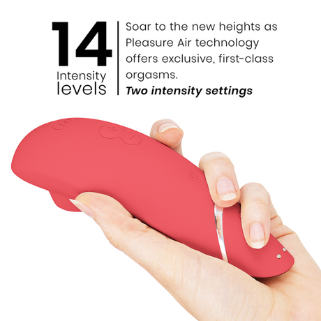 WOMANIZER Premium 2 – клиторен стимулатор с 14 нива на интензивност