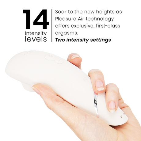 WOMANIZER Premium 2 – клиторен стимулатор с 14 нива на интензивност