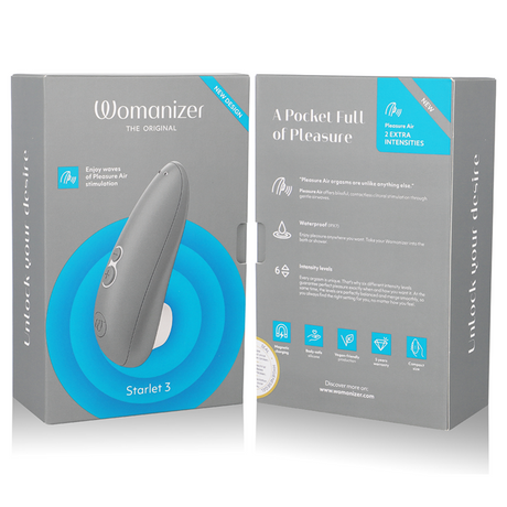 WOMANIZER Starlet 3 – водоустойчив клиторален стимулатор с 6 нива