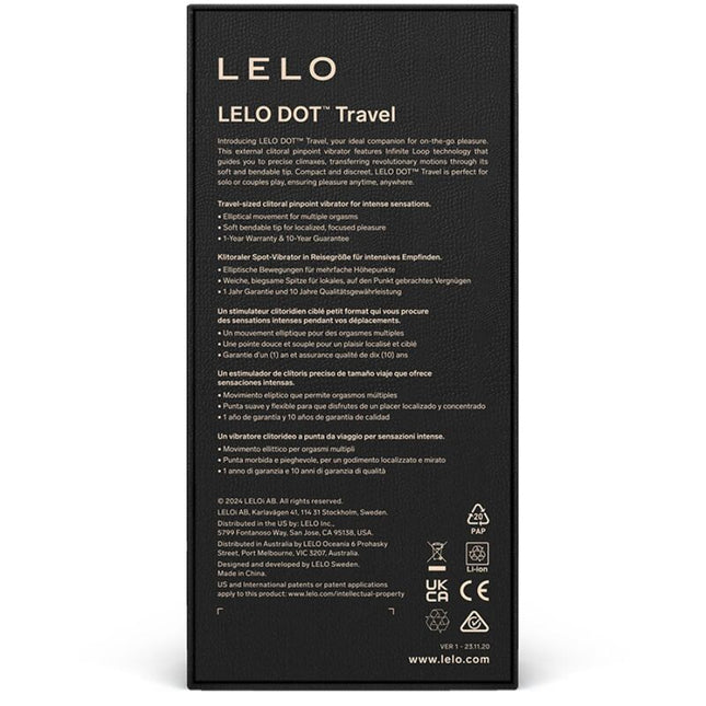 LELO DOT Travel – прецизен клитор стимулатор за пътуване