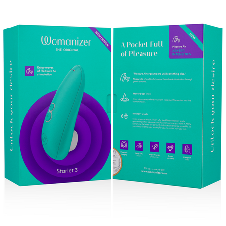 WOMANIZER Starlet 3 – водоустойчив клиторен стимулатор с 6 нива