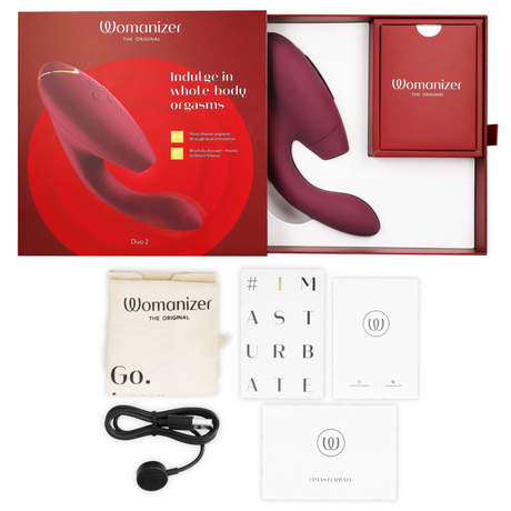 WOMANIZER DUO 2 – двоен стимулатор с Pleasure Air технология
