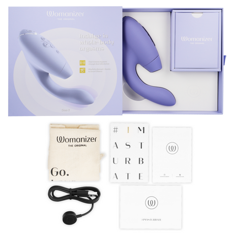 WOMANIZER DUO 2 – двоен стимулатор с Pleasure Air технология